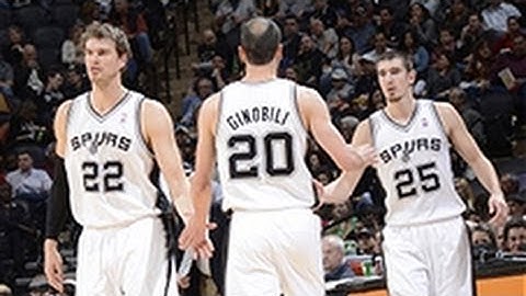 Manu Ginobili shows off his passing skills!