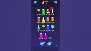 nut sort game/ level 1686 #shorts #ammycandycrush #gameplay #puzzlegames #mobilegames