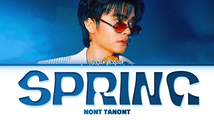 【NONT TANONT】 spring (ดอกไม้ที่รอฝน) Reimagined (Original by THE TOYS x NONT TANONT)