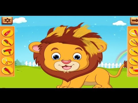 Jogo Infantil do Leãozinho e o Nome dos Animais em Português | Jogo ...