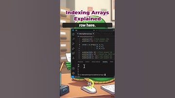 Python Numpy Indexing 1D and 2D Arrays using Postive and Negative Index Numbers