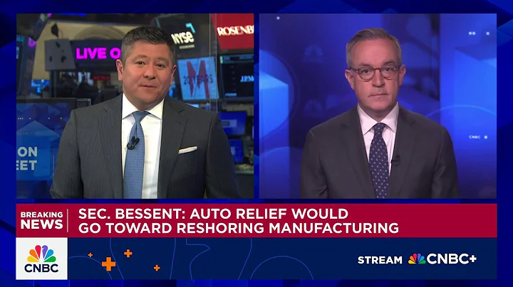 Sec. Bessent: Re-regulations will kick in third, fourth quarters