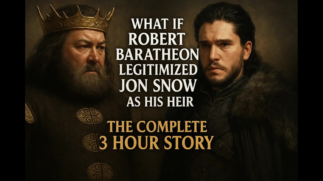 What If Robert Baratheon Legitimized Jon Snow as His Heir - The Complete 3 Hour Story