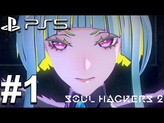 SOUL HACKERS 2 Gameplay Walkthrough Part 4 - Ozaki Hope Towers & Ash (4K  60FPS PS5) No Commentary 