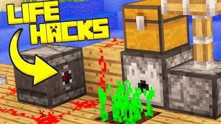 20 simple minecraft life hacks!