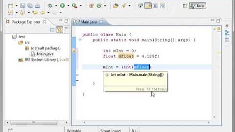 Java Casting Narrowing and Widening