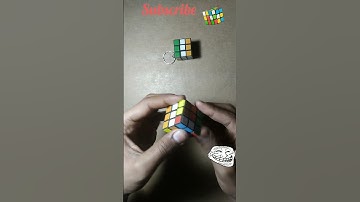 Ireland flag pattern in mini key chain cube # viral # trending # ytshort # shorts # cube