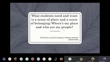 Strategies for inclusive and equitable teaching in remote environments