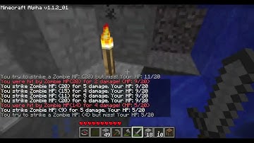 Minecraft Alpha 1.1.2 Server in 2025 – Fighting Mobs & Finding a Dungeon (2)