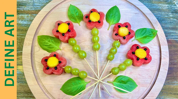 Amazing Fruits Craft For Kids,Fruit Skewers