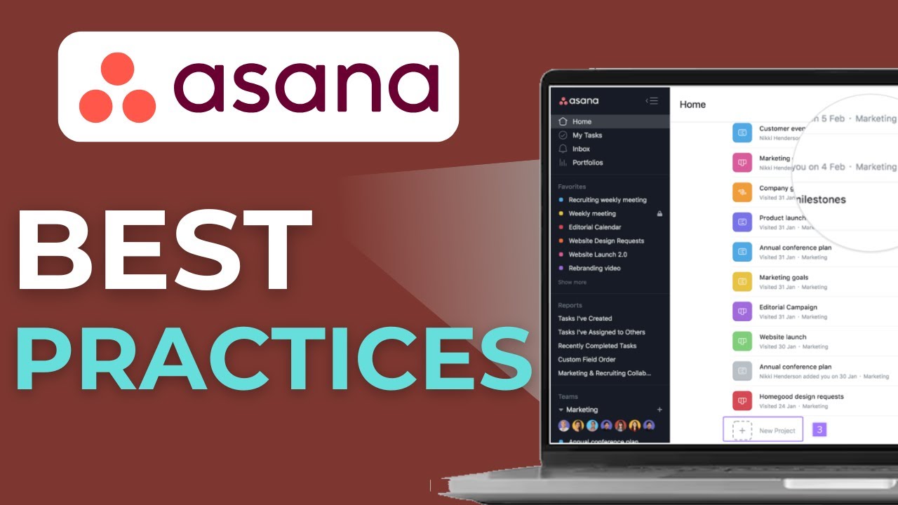 How To Use Asana For Project Management 2025 Best Practices - YouTube
