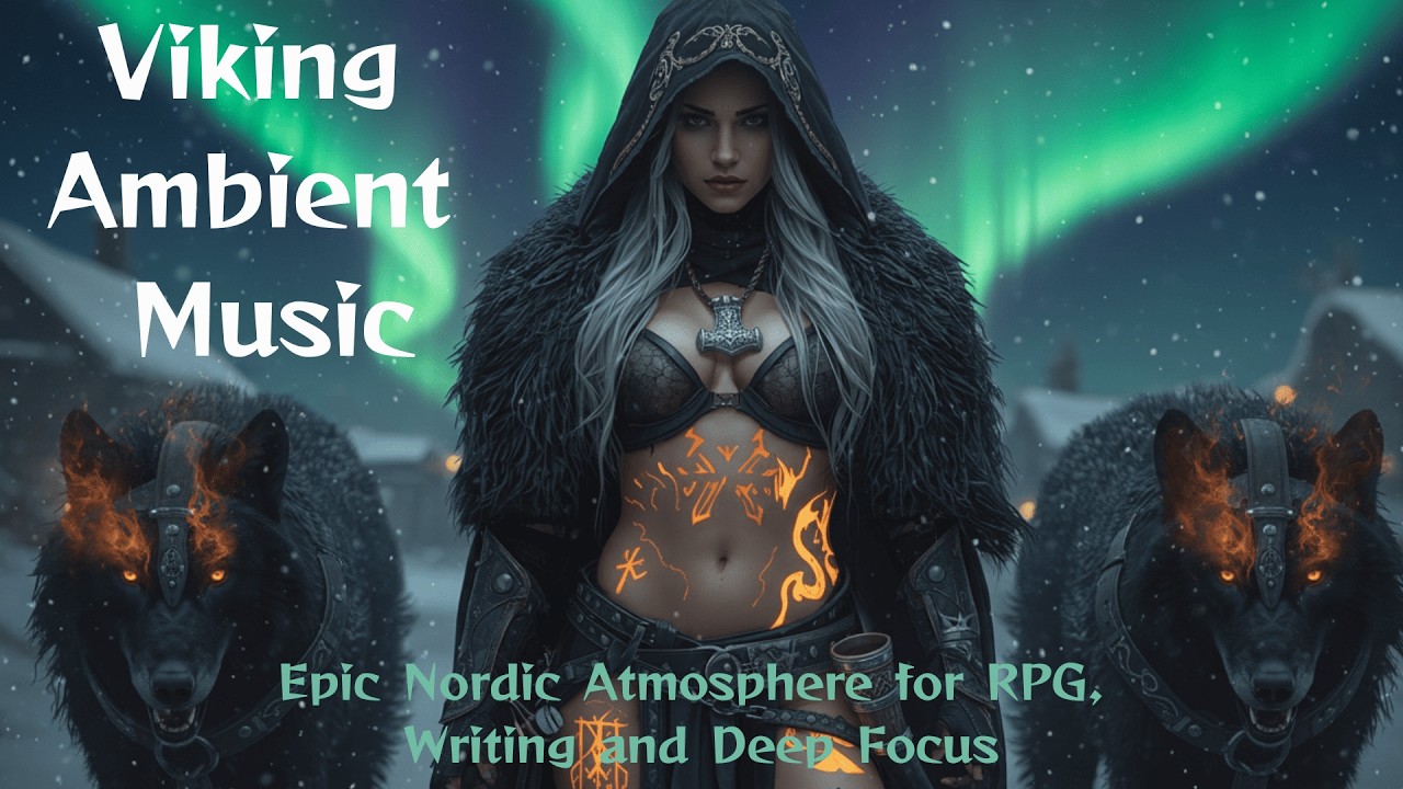 Viking Ambient Music 🌌 – Epic Nordic Atmosphere for RPG, Writing and Deep Focus