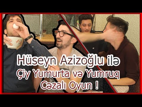 HÜSEYN AZİZOGLU İLƏ ÖZ VİNE'LARINA BAXIB GÜLMƏMƏYƏ CALIŞDIQ! (ÇİY YUMURTA/YUMRUĞ) CƏZALI!