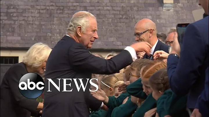 King Charles visits Northern Ireland for the 1st t...