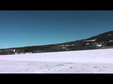 FMS mustang on frozen water 1