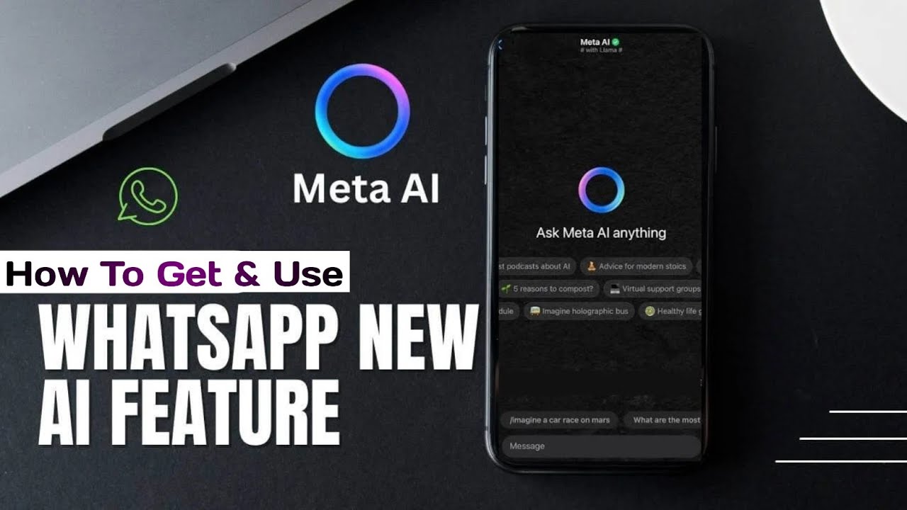 how to get meta ai on whatsapp | whatsapp meta ai not showing | meta ai ...