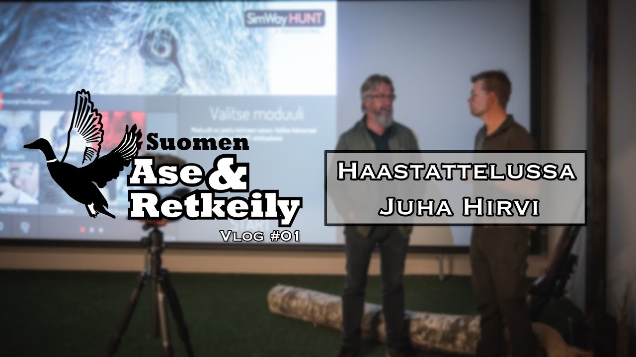 Vlog #01: Haastattelussa Juha Hirvi