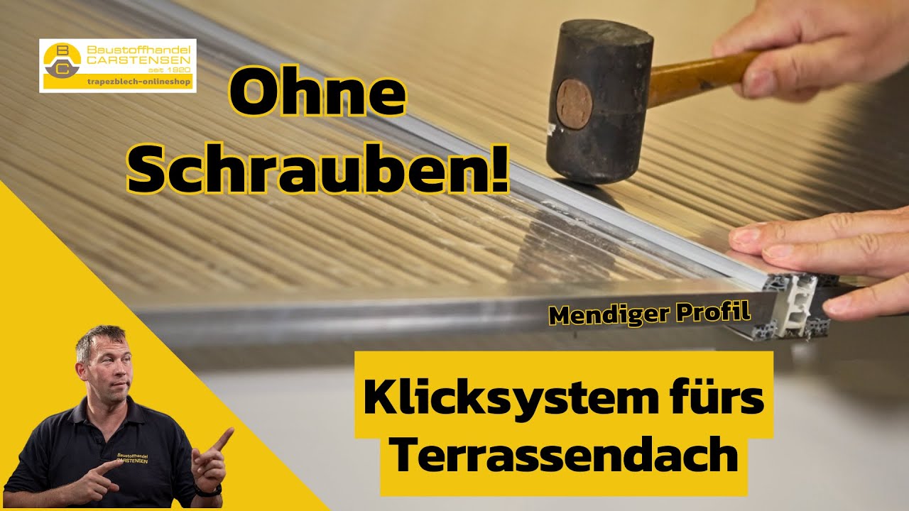 Terrassendach selbst bauen mit Doppelstegplatten – Schritt‑für‑Schritt‑Anleitung für Heimwerker