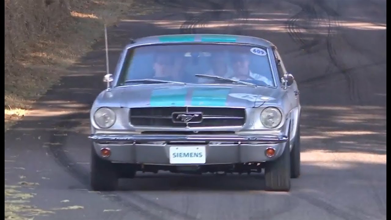 goodwood racing How this 1965 Ford Mustang became autonomous for Goodwood hillclimb