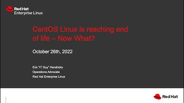 CentOS Linux is reaching its end of life. Now what?