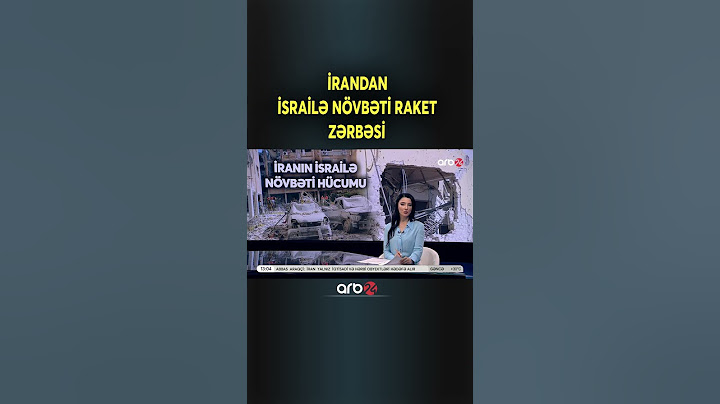 İrandan İsrailə növbəti raket zərbəsi