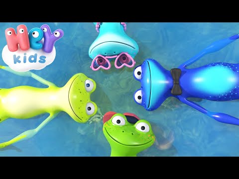 Видео: Бурчливая лягушка - Песни Для Детей - Хей Кидс