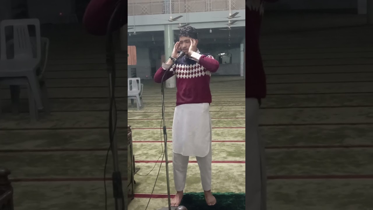 مسجد القدسیہ میں تہجد کے اذان