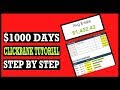 🔥 Clickbank Affiliate Marketing - $1000 Day Tutorial (No Website Needed)  🔥