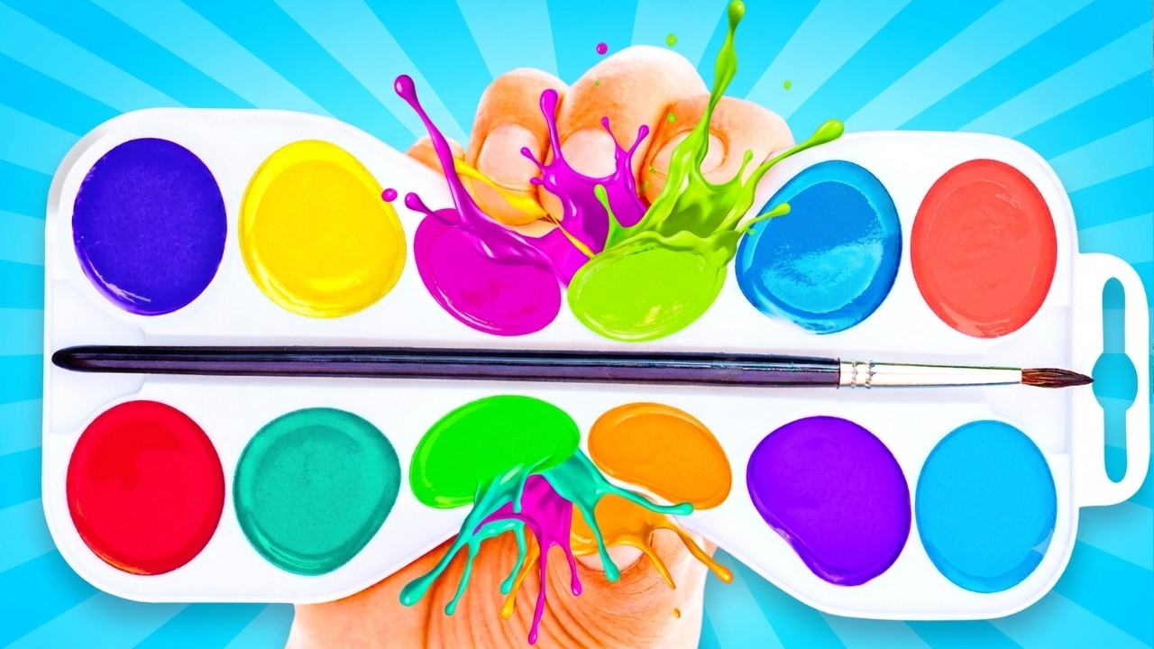 Desenhos MÁGICOS com Tinta Puffy! 🎨✨ A Arte Mais Divertida Para Fazer em Casa! 🎈