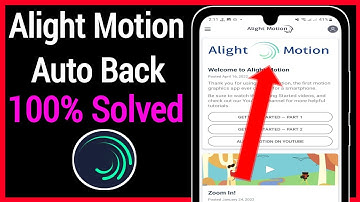 How to Fix Alight Motion Auto Back | App Crash | Alight Motion Keeps | Alight motion not opening