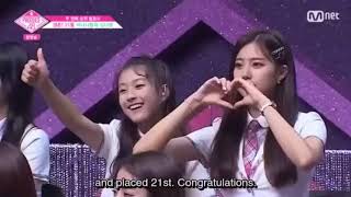 Top 5 rankings más impactantes Produce 48 Parte 2