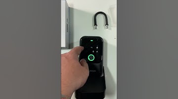 How to Set Up Fingerprint Access for your Lock Box - Linkstyle Matrix II Smart Lock Box #shorts