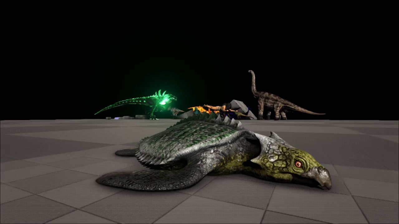 Ark Additional Creatures Mod Archelon Sounds Youtube