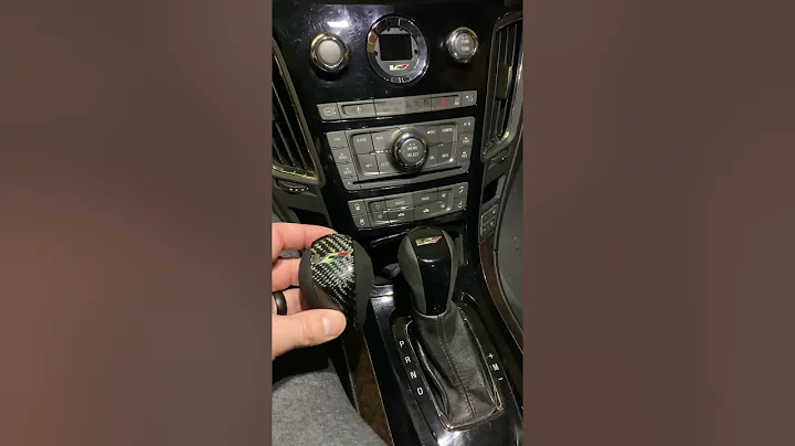 CTS-V Carbon Fiber Shift Knob Removal/Review/Install