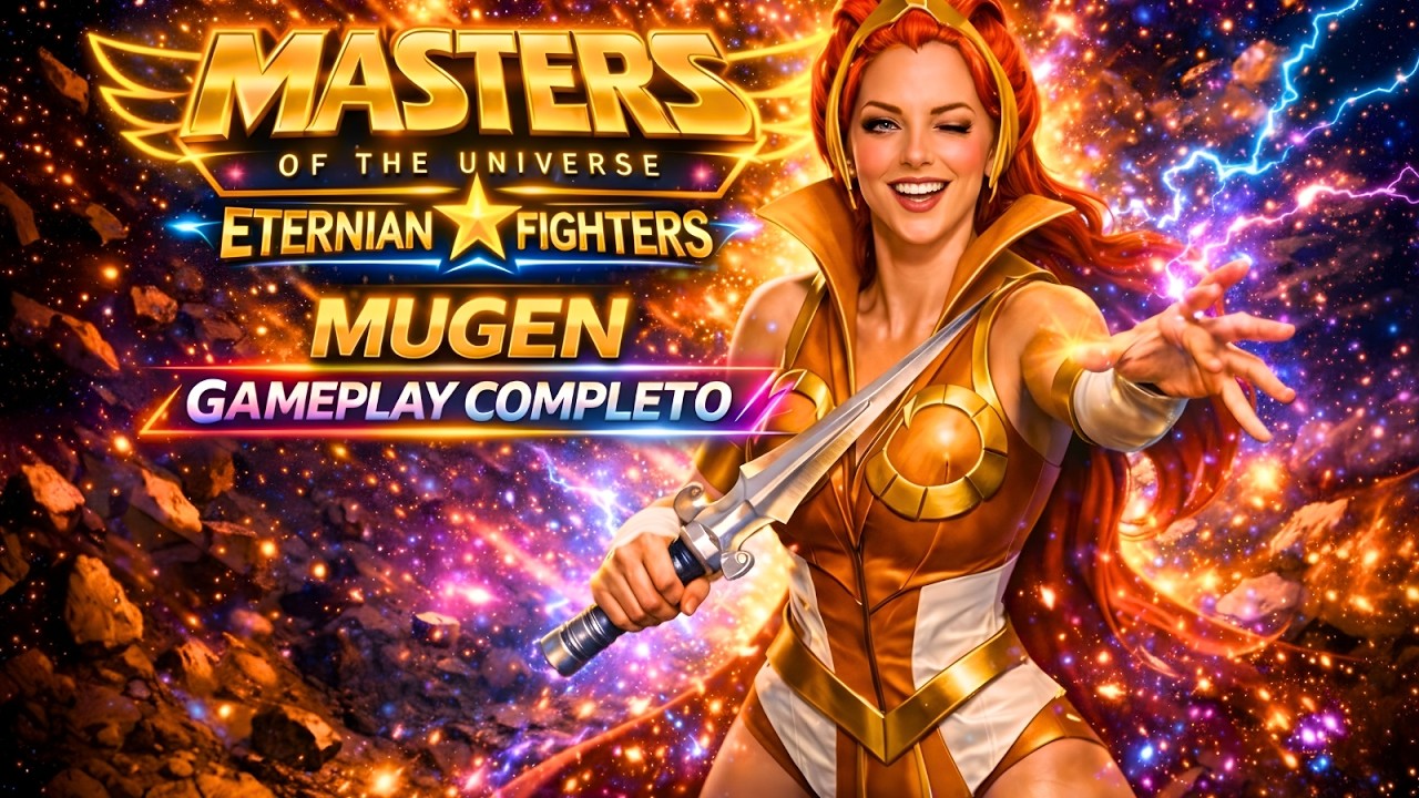 Masters of the Universe: Eternian Fighters MUGEN – Teela Unleashes Cosmic Power in Insane Gameplay