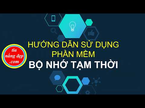 Video: Làm Cách Nào để Phóng To Khay Nhớ Tạm?