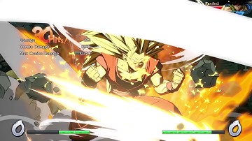 DRAGON BALL FighterZ SSJ Goku Corner Loop