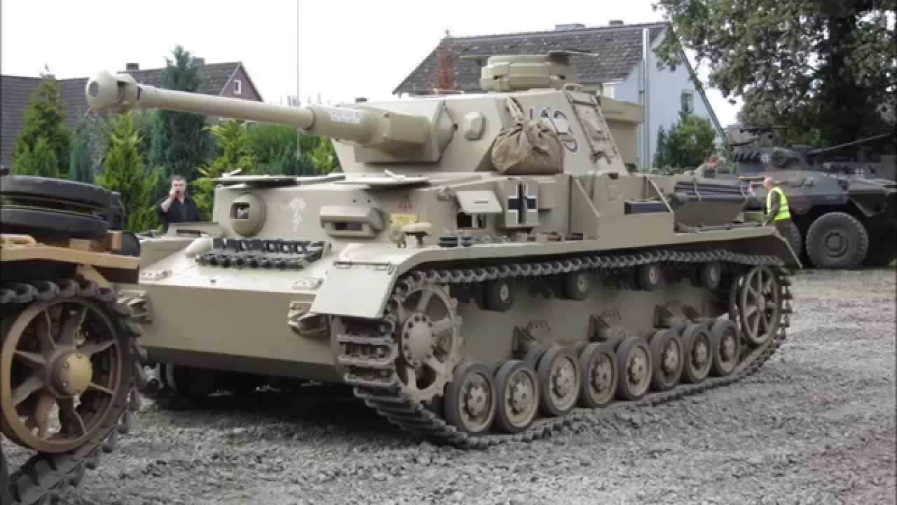 German WW2-Tanks at Tank Museum Munster - YouTube