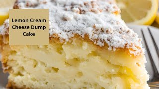 Ultimate Lemon Cream Cheese Dump Cake: Super Easy
