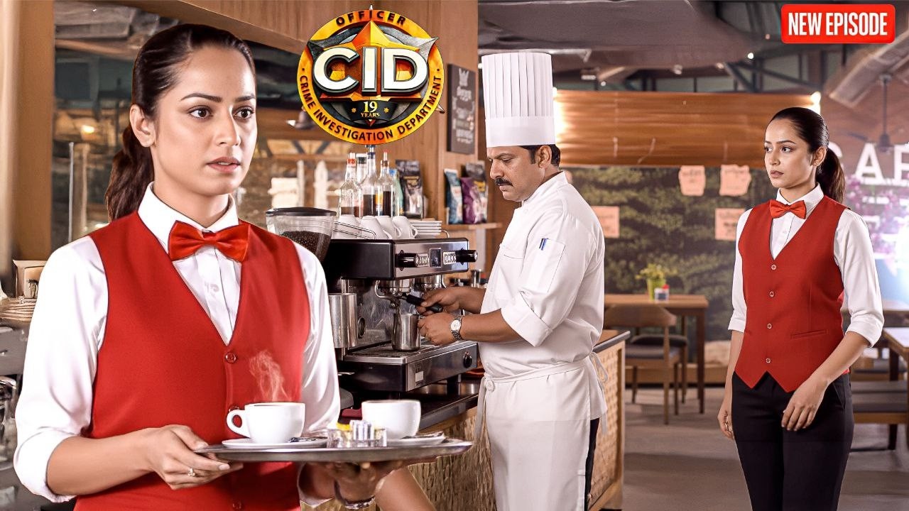 CID छोड़ Purvi बनी कॉफी शॉप की वेटर || CID || Latest Episode ||