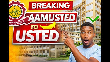 BREAKING: AAMUSTED OFFICIALLY BECOMES USTED!