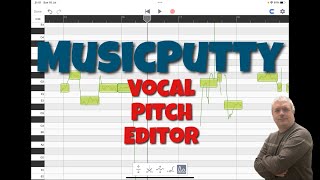 MusicPutty Note-based Vocal Pitch Editor - Getting Started screenshot 3