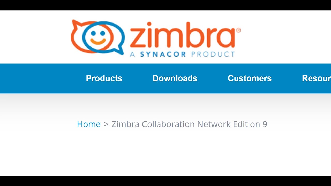 zimbra setup