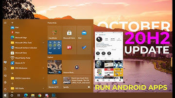 All Features of Windows 10 October 20H2 Update