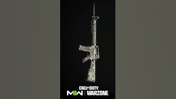 Colt M16A4 (M16) Skulls Camos in Modern Warfare 2 (MW2) #callofduty #mw2