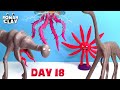 Remain Indoors, Sky Tentacles, Web Kraken and  Day 18  with Clay | Trevor Henderson Creatures