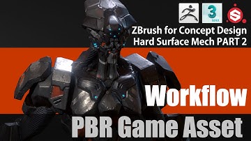 ZBrush for Concept Design2 - Hard Surface Mech PART2 Full Ver