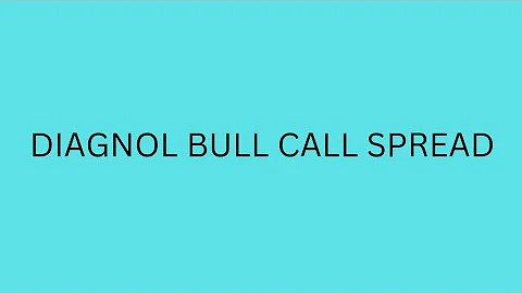 DIAGNOL BULL CALL SPREAD - BULLISH STRATEGIES - OPTION STRATEGIES (STRATEGY NO. 13)
