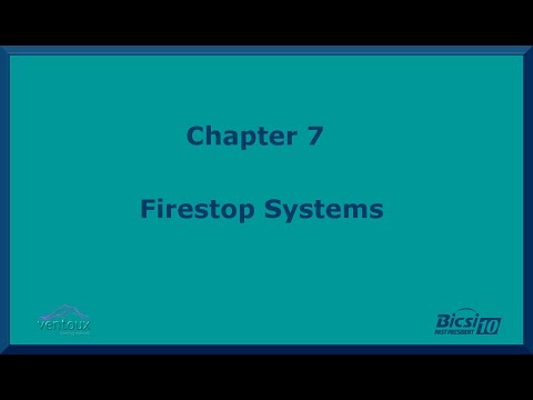 Video: A cosa serve Firestop?