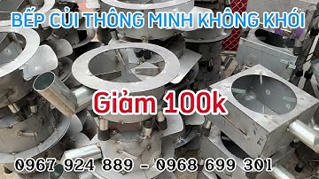BẾP CỦI THÔNG MINH KHÔNG KHÓI GIÁ RẺ / BẾP ĐUN TRONG NHÀ / TIẾT KIỆM CỦI MẪU MỚI NHẤT 2025 .